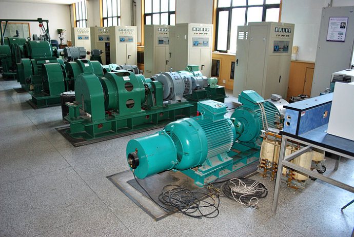 龙安某热电厂使用我厂的YKK高压电机提供动力
